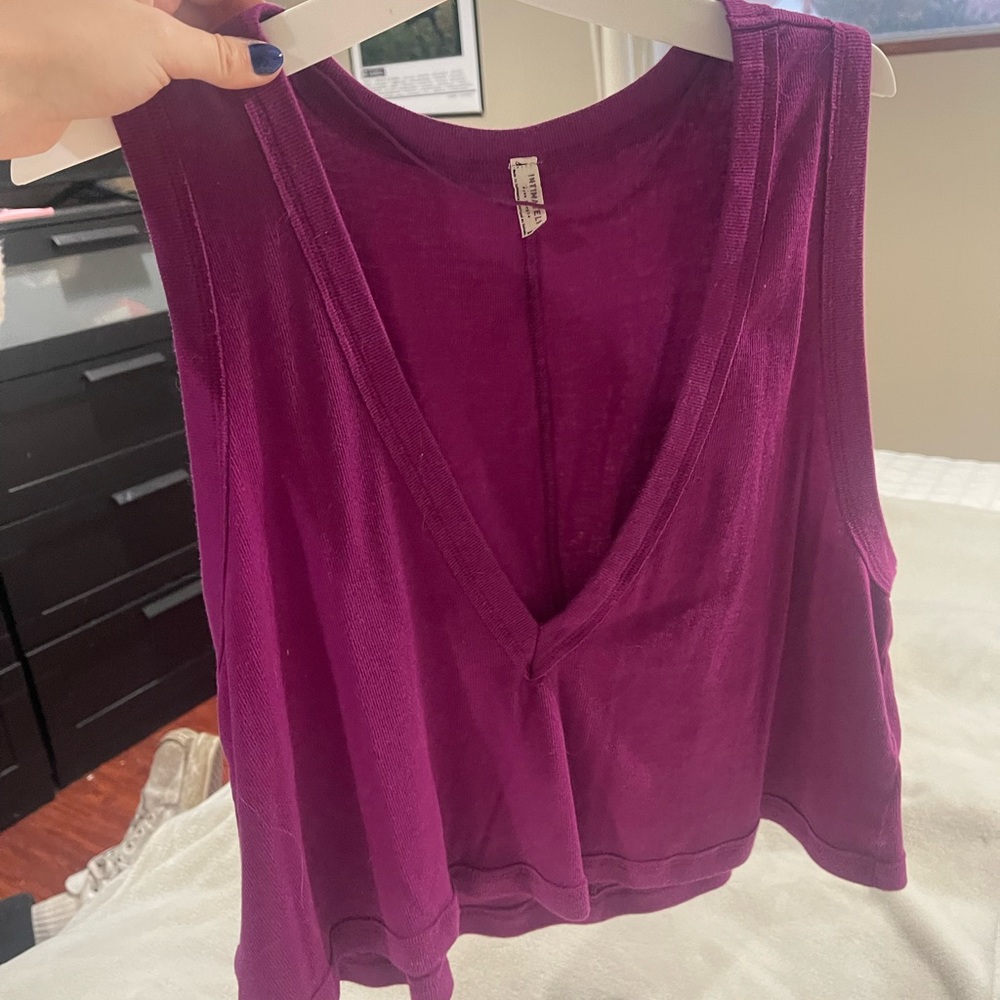 Free people V neck top